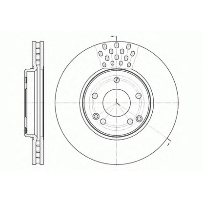 Photo Brake Disc ROADHOUSE 6122510