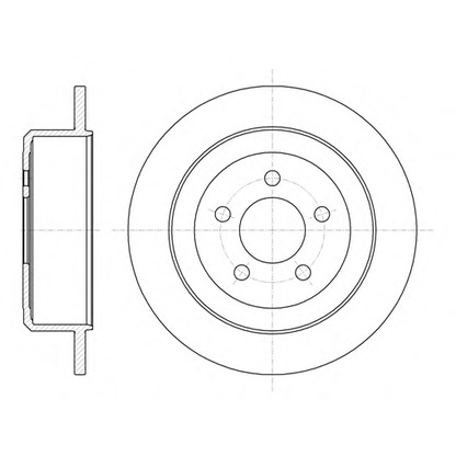 Photo Brake Disc ROADHOUSE 6127100