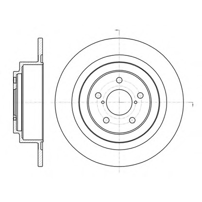 Photo Brake Disc ROADHOUSE 6134300