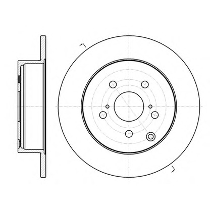 Photo Brake Disc ROADHOUSE 6135000