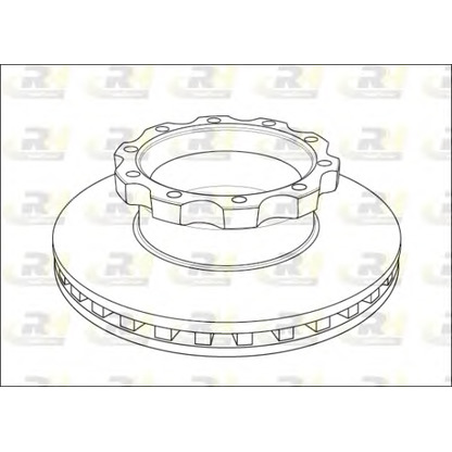 Фото Тормозной диск ROADHOUSE NSX104520