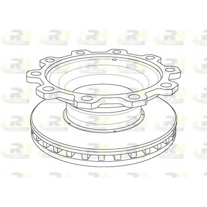 Photo Brake Disc ROADHOUSE NSX109720