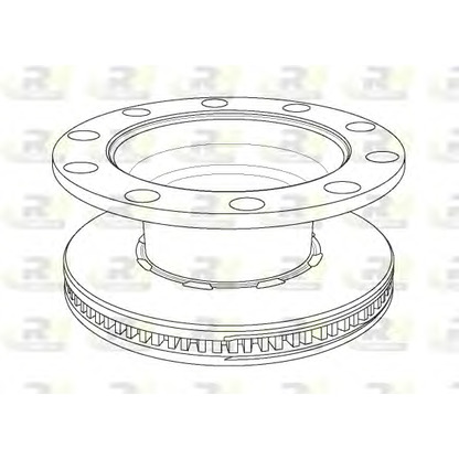 Photo Brake Disc ROADHOUSE NSX117920