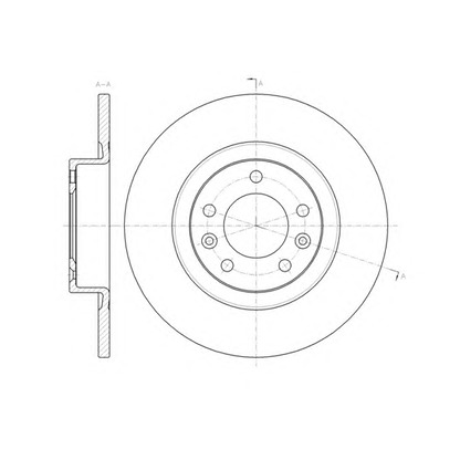 Photo Brake Disc ROADHOUSE 6147300