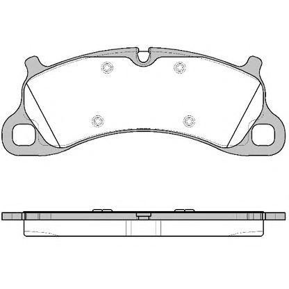 Photo Brake Pad Set, disc brake ROADHOUSE 2154200