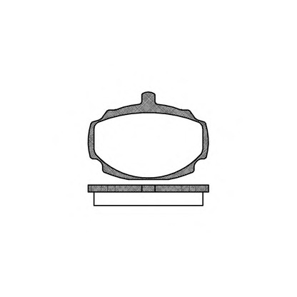 Photo Brake Pad Set, disc brake REMSA 004900