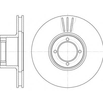 Photo Brake Disc REMSA 600910