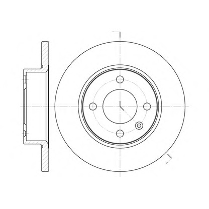 Photo Disque de frein REMSA 606000