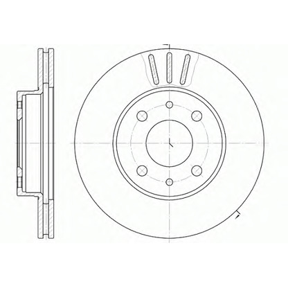 Photo Disque de frein REMSA 610710