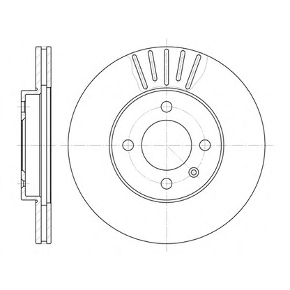 Photo Disque de frein REMSA 617510