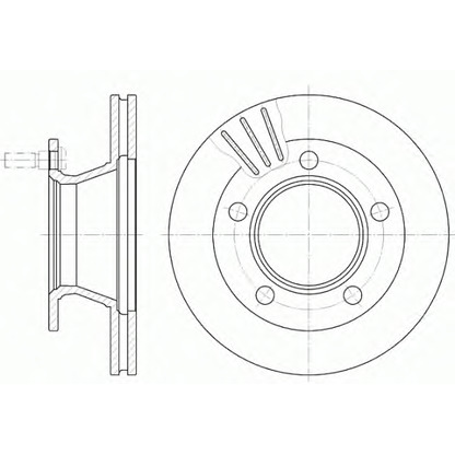 Photo Brake Disc REMSA 623510