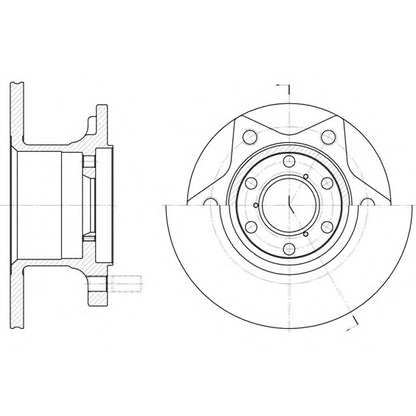 Photo Brake Disc REMSA 624200