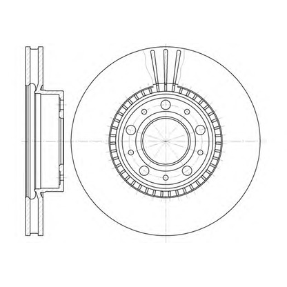 Photo Disque de frein REMSA 630410