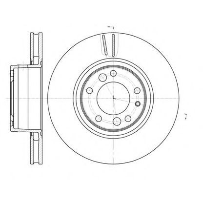 Photo Brake Disc REMSA 634610