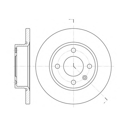 Foto Disco de freno REMSA 642500