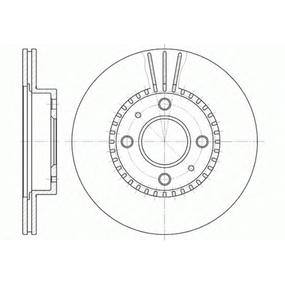 Photo Brake Disc REMSA 643010