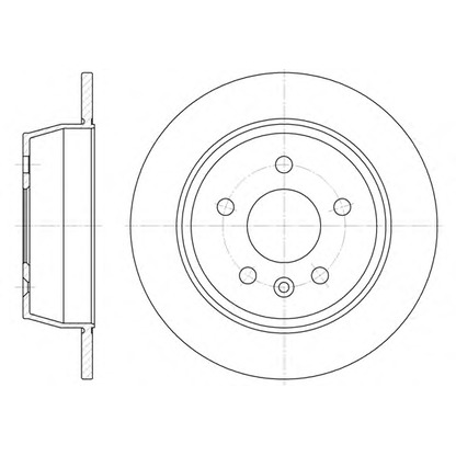 Photo Brake Disc REMSA 647100