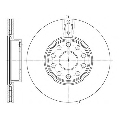 Photo Brake Disc REMSA 647810