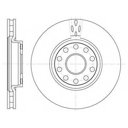 Photo Brake Disc REMSA 647910