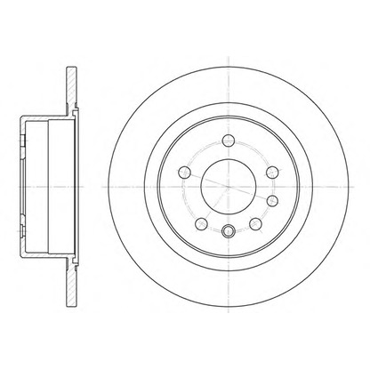 Photo Brake Disc REMSA 648800