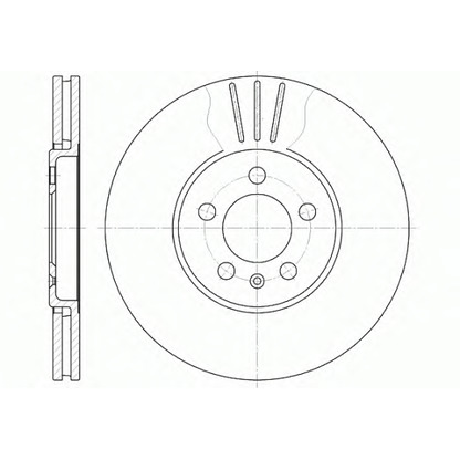 Photo Brake Disc REMSA 649310