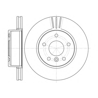 Photo Brake Disc REMSA 650310