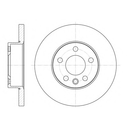 Foto Disco de freno REMSA 655000