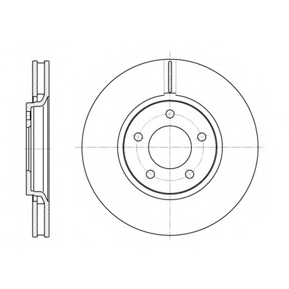 Photo Brake Disc REMSA 660210