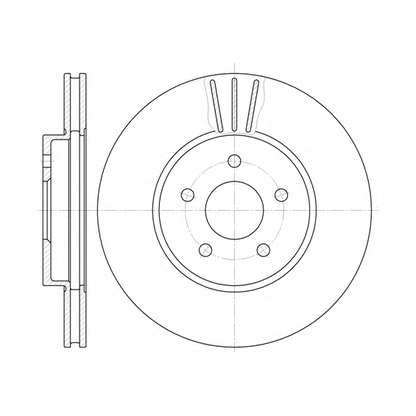 Photo Disque de frein REMSA 660710