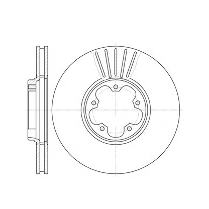 Photo Disque de frein REMSA 660910