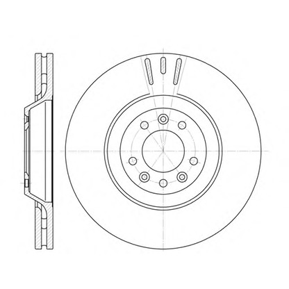 Photo Brake Disc REMSA 669110