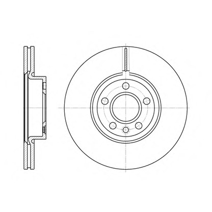 Photo Brake Disc REMSA 672810