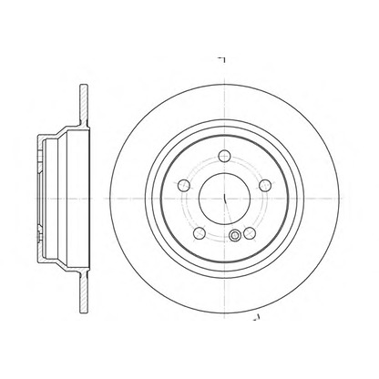 Photo Disque de frein REMSA 678700