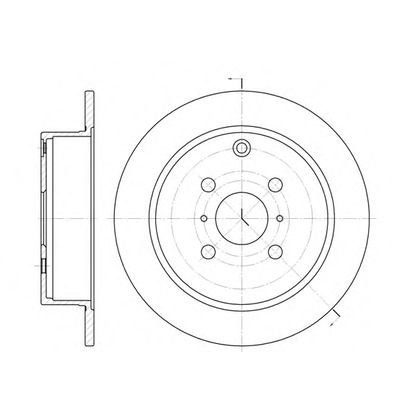 Photo Brake Disc REMSA 680500