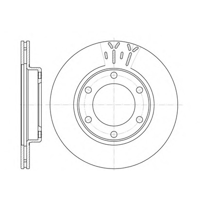 Photo Brake Disc REMSA 682410