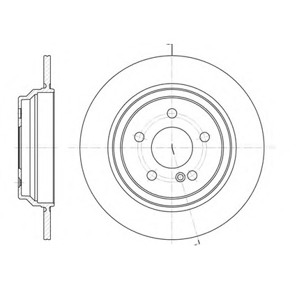 Photo Brake Disc REMSA 686400