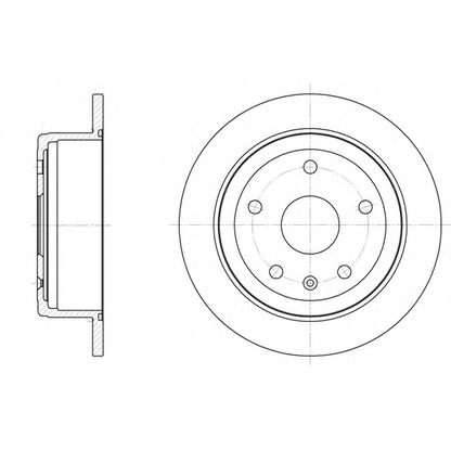 Photo Brake Disc REMSA 687200