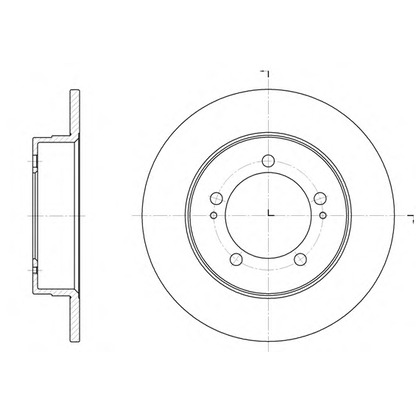 Photo Brake Disc REMSA 691800