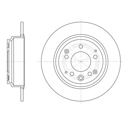 Photo Brake Disc REMSA 692200