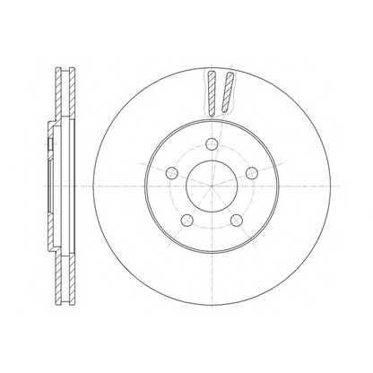 Photo Brake Disc REMSA 694610