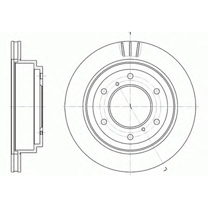 Photo Brake Disc REMSA 695510