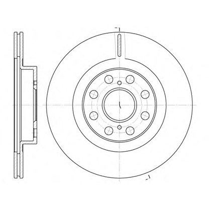 Photo Brake Disc REMSA 696110