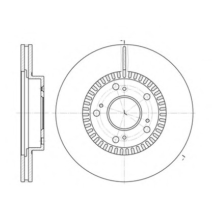 Photo Brake Disc REMSA 696210