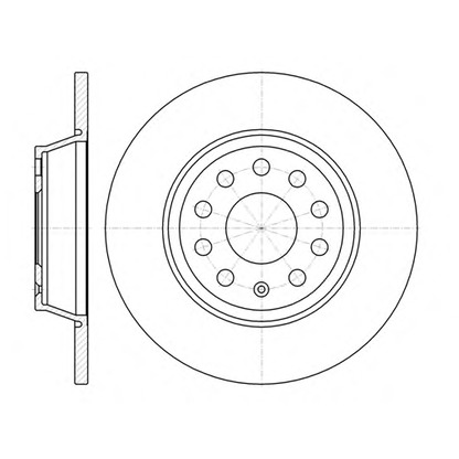 Foto Disco de freno REMSA 697300