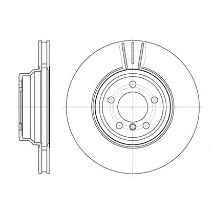 Photo Brake Disc REMSA 6107810