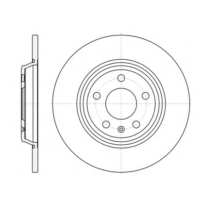 Photo Disque de frein REMSA 6111200