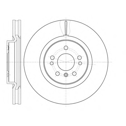 Photo Brake Disc REMSA 6116510