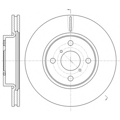 Photo Brake Disc REMSA 6116910