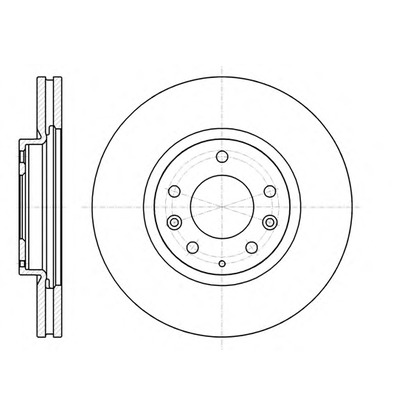 Photo Brake Disc REMSA 6123610