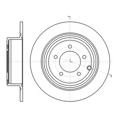 Photo Brake Disc REMSA 6129000